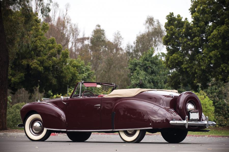  Lincoln Zephyr Continental Cabriolet 1940 года  (фото 9 из 28)